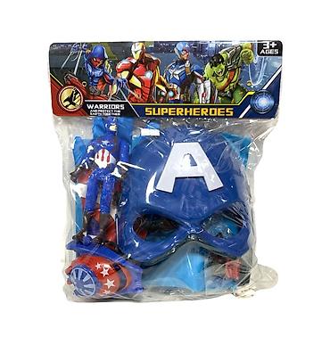 звёзды: Игровой набор “Superheroes” для детей от 3 лет. В комплекте: - синяя — 1