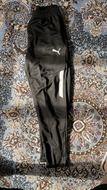 белые льняные брюки мужские: Мужские брюки, 2XL (EU 44), Puma, Новый, цвет - Черный, Самовывоз, Бесплатная доставка, Платная доставка