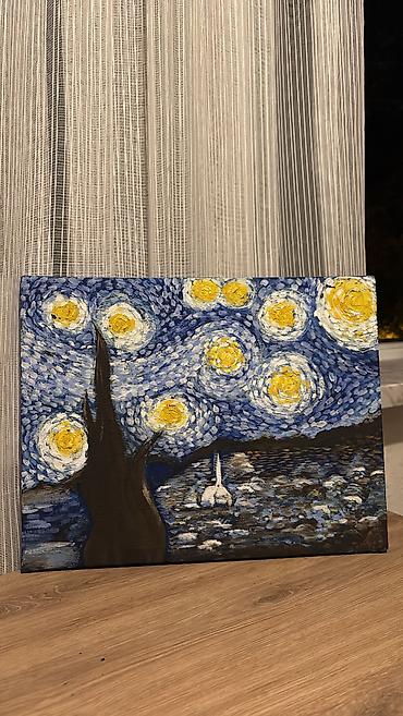 səkilləri: Yağlı boya ilə çəkilmiş əl işi rəsm satılır
20 azn
Ölçü 40x30 — 1