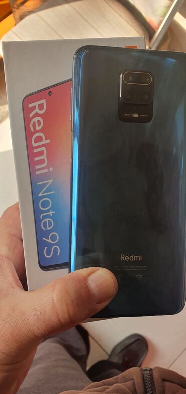 Xiaomi: Xiaomi Redmi Note 9S, 64 GB, rəng - Mavi, 
 İki sim kartlı