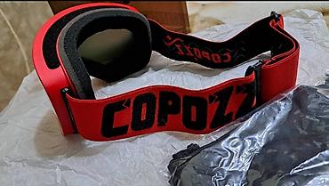 лыжный: Очки горнолыжные, маска горнолыжная COPOZZ .Цвет только красный — 4