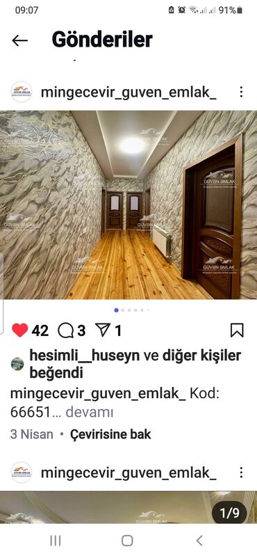 Həyət evləri və villaların satışı: 3 otaqlı, 120 kv. m, Kredit yoxdur, Yeni təmirli