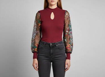 bluzki z gipiury na wesele: Shein, Women's blouse, size L