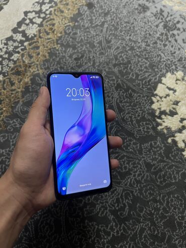 хуавей п8: Redmi, Redmi 9, Б/у, 64 ГБ, цвет - Синий, 2 SIM