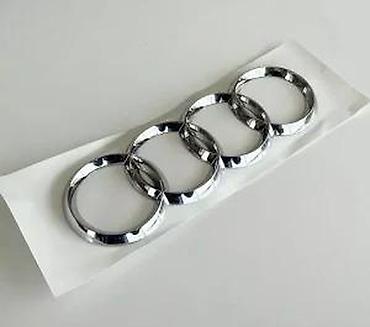 Auto delovi, gume i tjuning: Audi znak gepek 18,5cm x 6,4cm. Zamenski znakovi Audi odlicnog — 11