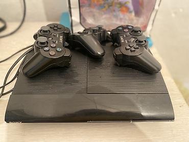 трекер авто: PlayStation 3 Super Slim (PS3), черная Все в комплекте😍40+игр, 1 — 1