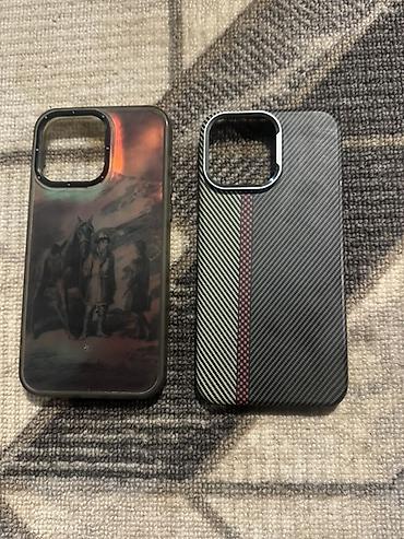 iphone 13pri: Чехлы для iPhone 15 про Макс Комплект из двух чехлов: - Жёсткий — 3