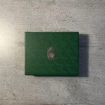 Novčanici: Goyard preklopni muški novčanik – crni - Materijal: Goyardine platno — 10