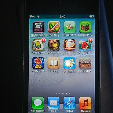 Другая аудиотехника: IPod touch 4 на 8GB, в комплекте только зарядка неоригинальная, из — 5