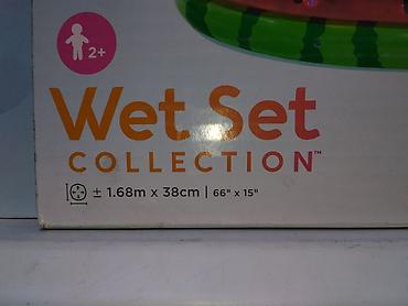 бассеины: Надувной детский бассейн Intex Wet Set Collection «Арбуз». - Диаметр — 2