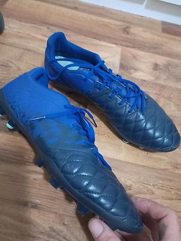Kopačke: Fudbalske kopačke – plavo/tamno siva kombinacija - Tip: kopačke sa — 1