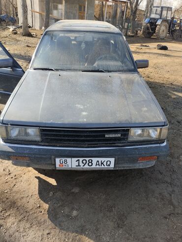 яапошка машина: Nissan Bluebird: 1984 г., 2 л, Механика, Бензин, Универсал