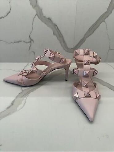 tufli: Valentino Garavani qadın ayaqqabısı – Rose rəngli patent (laklı) dəri — 2