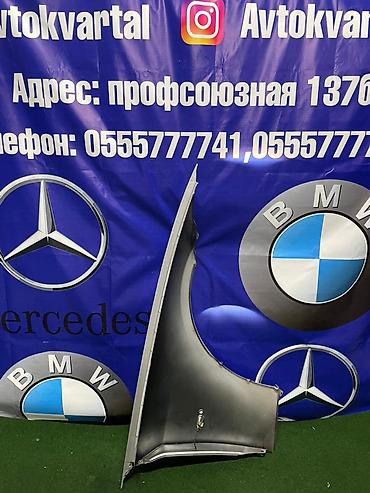 oem: Крыло Переднее левое BMW, 2007 г., Б/у, Оригинал — 2