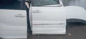 капот эстима: Комплект дверей Toyota 2003 г., Б/у, цвет - Белый,Оригинал