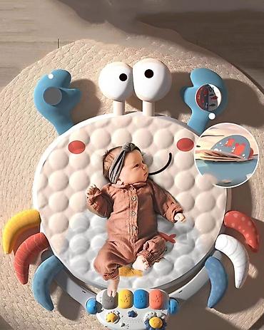 Игрушки: 🎀В НАЛИЧИИ Круглый Музыкальный Развивающий коврик Краб!🦀 😍 Новый at lalafo.kg — 5 Игрушки: 🎀В НАЛИЧИИ Круглый Музыкальный Развивающий коврик Краб!🦀 😍 Новый — 5