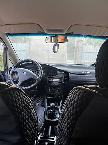 ош е34: Opel Zafira: 2001 г., 2.2 л, Кол менен иштөөчү, Бензин, Вэн/Минивэн — 10