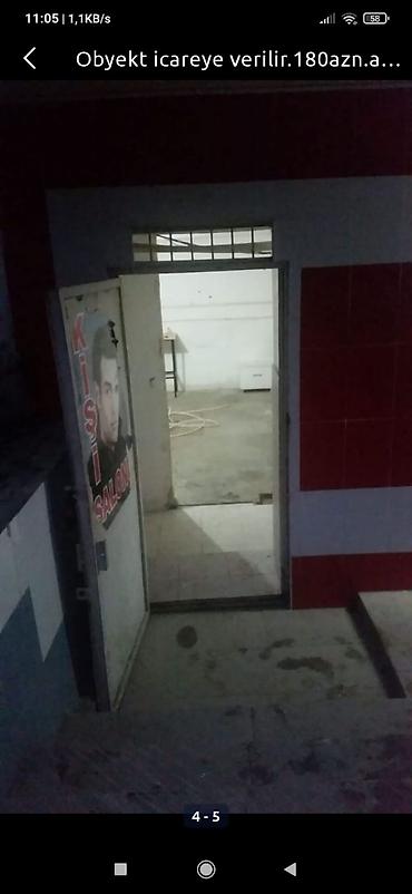 obyekt salon: Obyekt icareye verilir. anbar emalatxana kimi yararlidirm 2 otaq var — 2