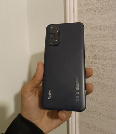 телефон fly bl4505: Redmi Note 11S, 128 GB, rəng - Boz, Sensor