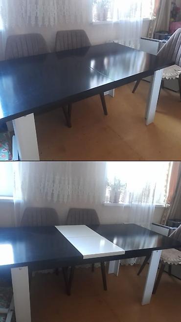stul satisi: Acilan Tək Masa Satilir. Acilanda 10 nəfərlik olur. 200. Manata — 1
