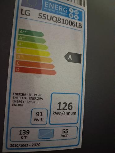 next 2000: İşlənmiş Televizor LG LED ekran 55" 4K (3840x2160) — 1