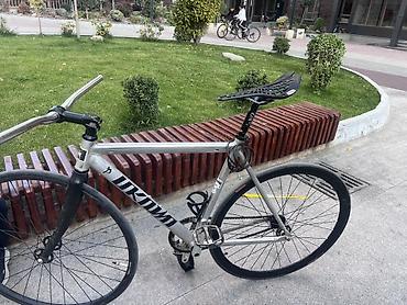 вел: Фикс-байк (single speed) с алюминиевой рамой - Рама и вилка: легкая — 1