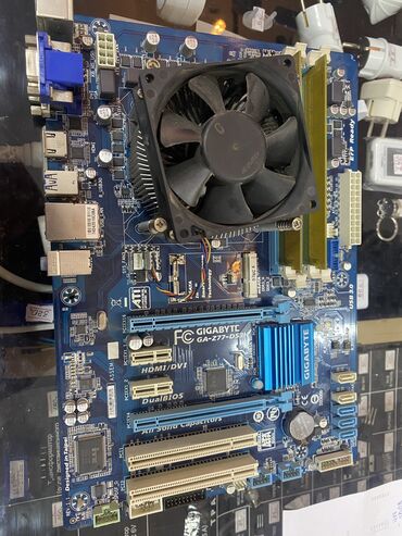 ddr1 1gb: Материнская плата, Б/у, Gigabyte, LGA1155, ATX, Для ПК