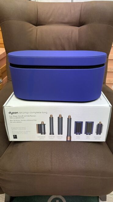 тачилка нож: Мультистайлер Dyson Airwrap Complete Long в ярко-фиолетовом цвете с