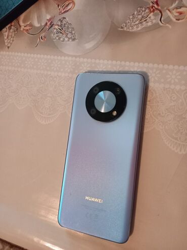 huawei nova y70 qiymeti: Huawei Nova Y90, 128 ГБ, цвет - Голубой, Сенсорный, Отпечаток пальца