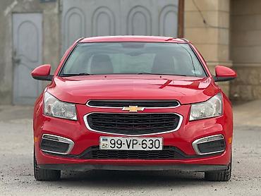 cruze led: Chevrolet Cruze – Qırmızı sedan - Kuzov: sedan, parlaq qırmızı rəng - — 1
