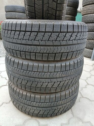 Шины: Шины 215 / 45 / R 17, Зима, Б/у, Комплект, Легковые, Япония, Bridgestone — 6