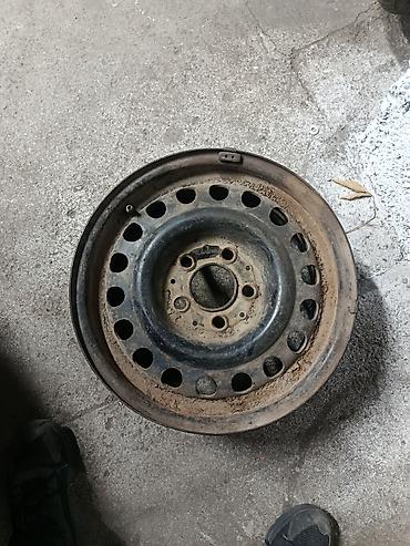 Железные Диски R 15 Mercedes-Benz, 1 шт, отверстий - 5, Б/у