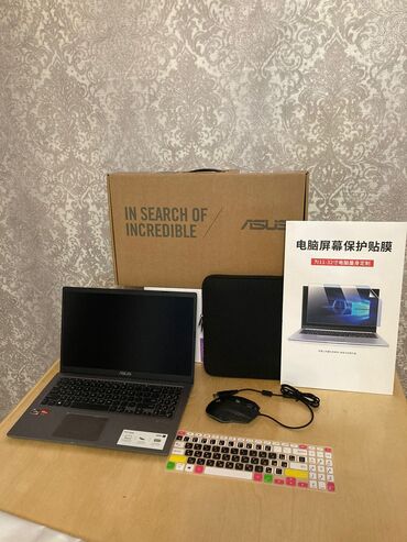 модем для ноутбука: Ноутбук, Asus, 16 ГБ ОЭТ, AMD Ryzen 5, 15.6 ", Колдонулган, эс тутум SSD