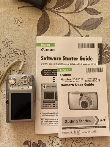 canon fotoaparat: Yapon istehsalı Rəqəmsal Fotoaparat CANON İXUS 970 IS Az işlənib hər