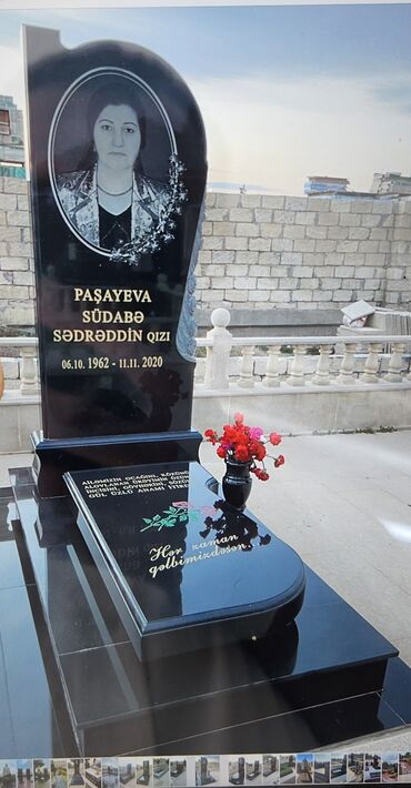 Başqa xidmətlər: Mərmər qranit qəbir daşlarının sifarişi qəbul olunur.Çatdırılma — 9
