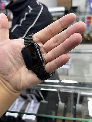 watch s10: Apple Watch Series 7, 45 мм, akb 82% корпус 9/10 комплект +1 ремень — 3