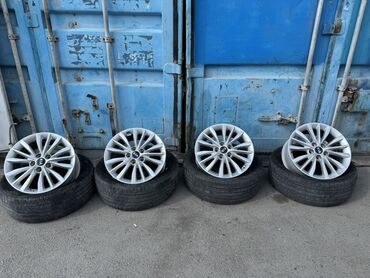 диски санта фе: Куйма Дисктер R 17 Kia, Комплект, тешиктери - 5, Колдонулган