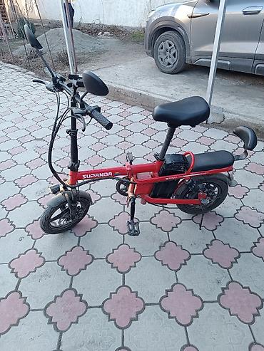 Транспорт: Электровелосипед складной SUPANDA (компактный городской). Б/у в — 3