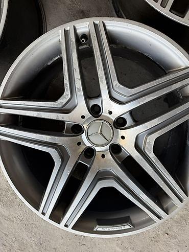 34 дюйма: Литые Диски R 20 Mercedes-Benz, Комплект, отверстий - 5, Б/у — 5