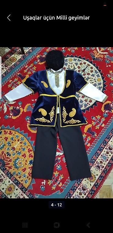 uşaq milli geyimləri: Uşaqlar üçün milli geyim dəstləri Təsvir: - Qız və oğlan üçün klassik — 5