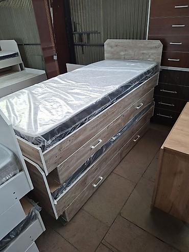 bunk bed: Односпальная кровать, Новый, С ящиком для хранения, длина - 190 см — 5