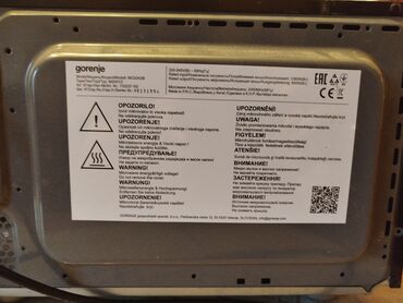 Mikrotalasne rerne: Mikrotalasna Gorenje za delove.Neispravna,ukljucio sam al je pocelo na lalafo.rs — 7 Mikrotalasne rerne: Mikrotalasna Gorenje za delove.Neispravna,ukljucio sam al je pocelo — 7