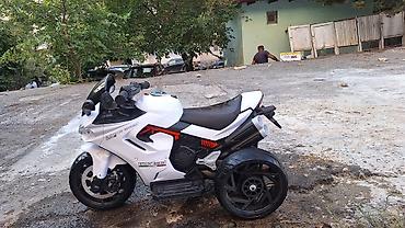 Uşaq üçün elektrik maşınları: Uşaq üçün elektrikli üçtəkərli motosiklet - Model: Motion (üzərində — 3