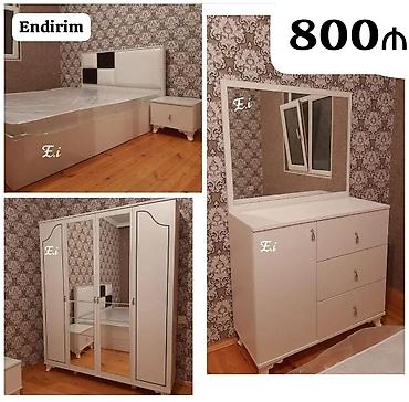 yataq mebeli ucuz: İkinəfərlik çarpayı, Dolab, Yeni — 1