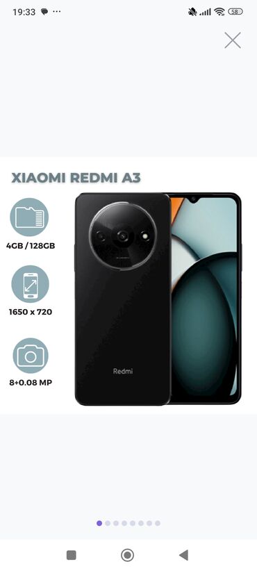 Xiaomi: Xiaomi A3, 128 GB, rəng - Qara lalafo.az -da Xiaomi: Xiaomi A3, 128 GB, rəng - Qara