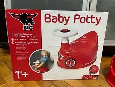 Ostali dečiji nameštaj: BIG Baby Potty – noša u obliku autića, crvena - Zabavan dizajn sa — 25
