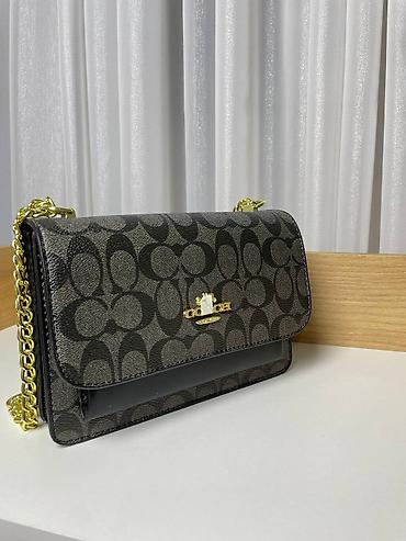 Классические сумки: Классическая сумка, Coach, Китай, Материал: Экокожа, Жёсткая конструкция, Женские, Новый — 3