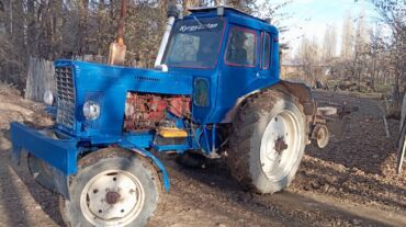 с вашей доплатой: МТЗ‑80 с навесным плугом. - Колёсный трактор МТЗ‑80 (кабина, передние