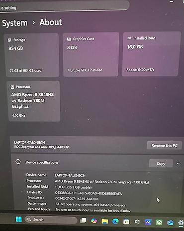 Ноутбуки ASUS: 🎮 ASUS ROG Zephyrus G14 (GA403UV) — мощь и элегантность в — 6