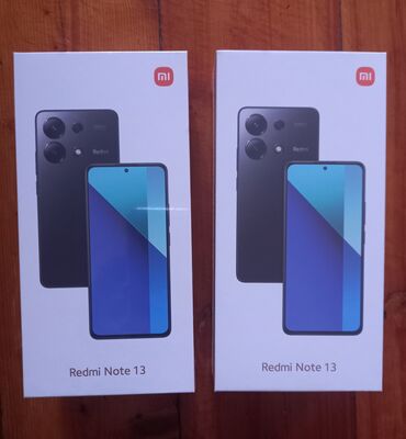 rəsmi 12c: Xiaomi Redmi Note 13, 256 GB, rəng - Qara, 
 Sensor, İki sim kartlı, Barmaq izi